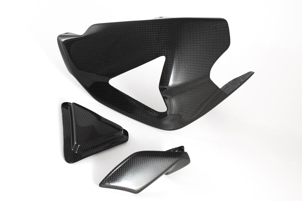 SWINGARM GUARD with SLIDER and SHARK FIN