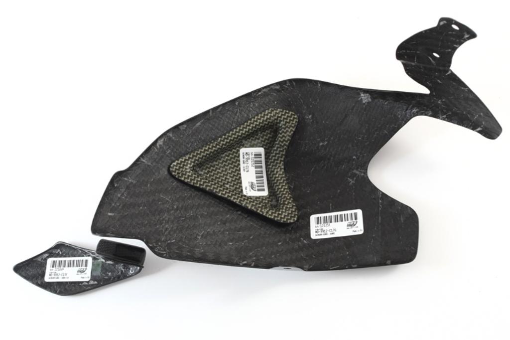 SWINGARM GUARD With SLIDER And SHARK FIN